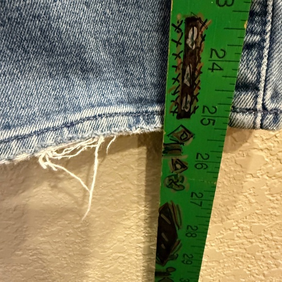 MOTHER The Curbside High Waist Distressed Jeans sz 34 - Picture 15 of 16